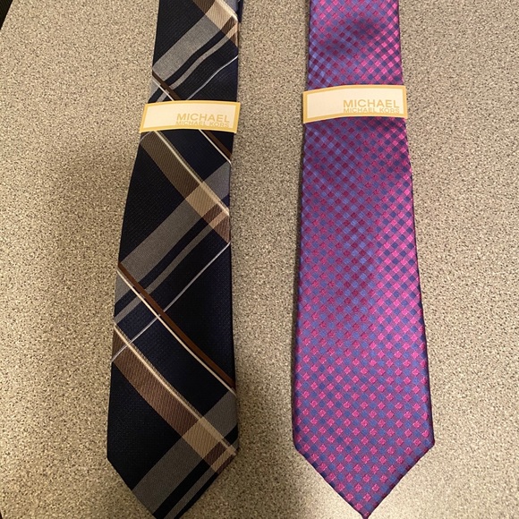 Michael Kors Set of 2 Men’s Ties - Picture 1 of 1